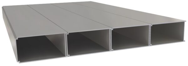 Produktbild UFK 300 040  -  Unterflur-Kanal UFK 40, 4-zügig, 300 x 40 x 2000 mm